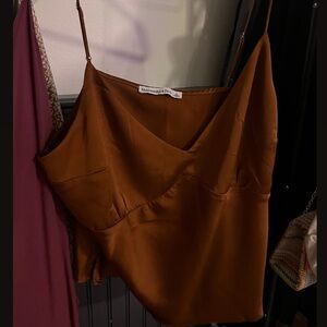 Abercrombie silk tank